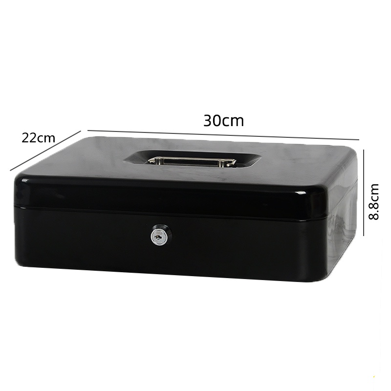 Change box, lockbox, suitcase, small iron box, cashier box, safe box ...