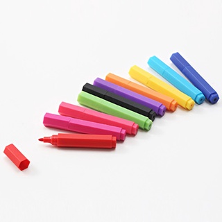 ஐ∋Japan MUJI Muji hexagonal double-headed watercolor pen highlighter ...