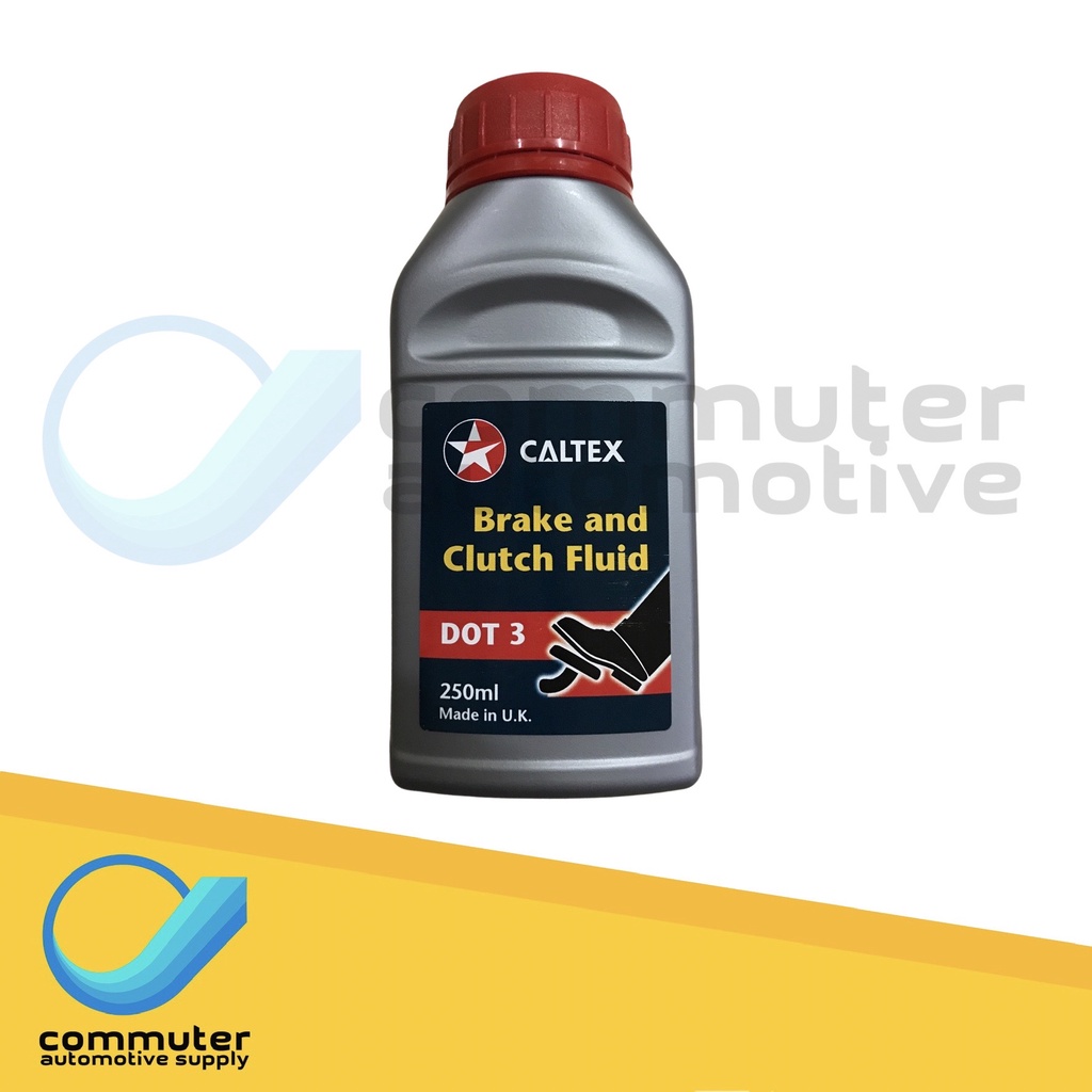 [250ml] DOT3 Caltex Clutch and Brake Fluid Shopee Philippines