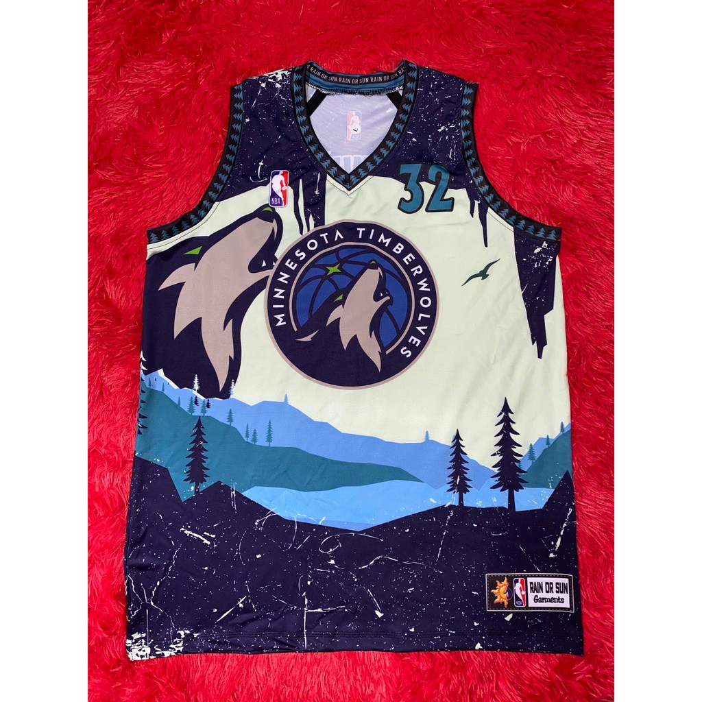 Wolves basketball best sale jersey