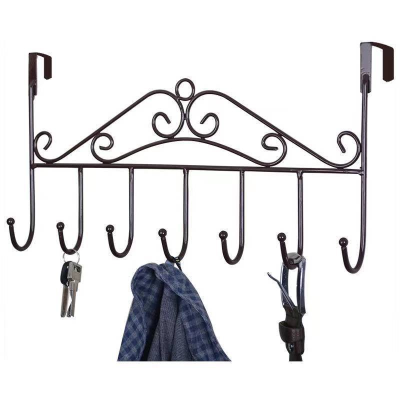 Back Door Hook Hanging Clothes Rack Nail Free Clothes Hook Hanger