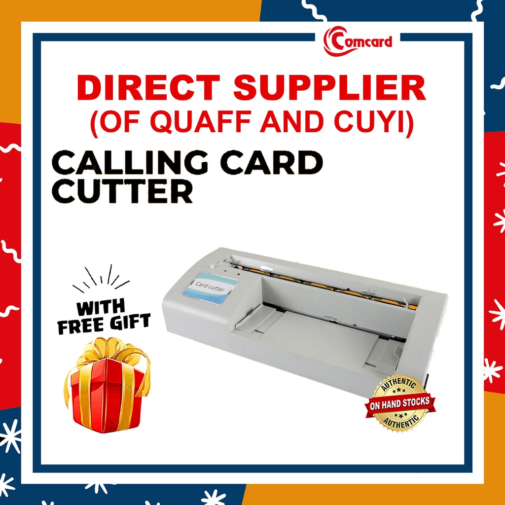 Premium Calling Card Cutter CPM Shopee Philippines
