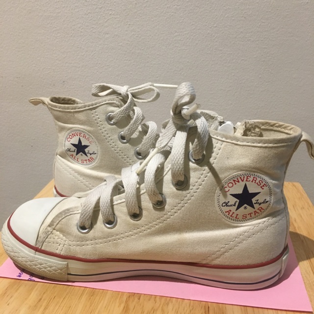 Converse white cheap rubber high tops