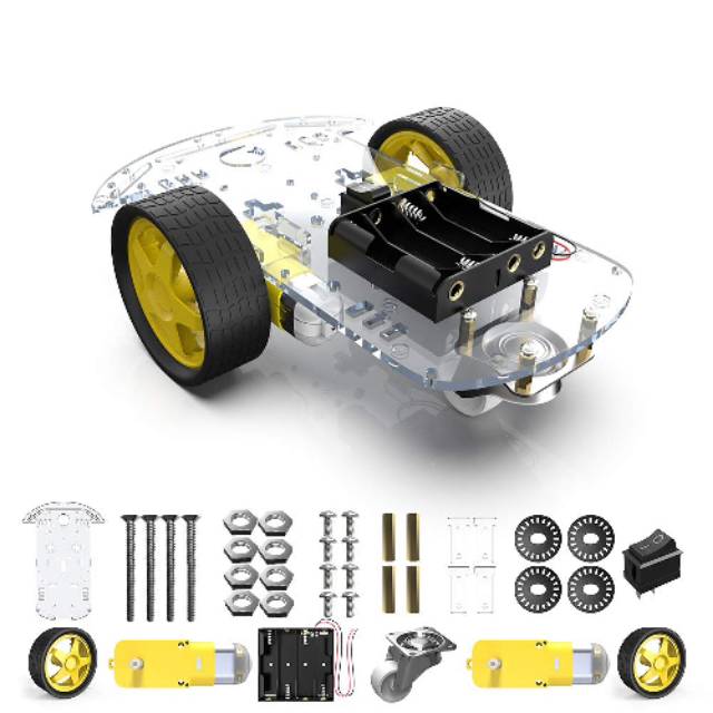 2wd Smart Car Chasis Kit DIY Arduino Robot | Shopee Philippines