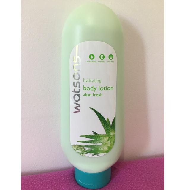 Watsons Hydrating Body Lotion [aloe fresh] Shopee Philippines