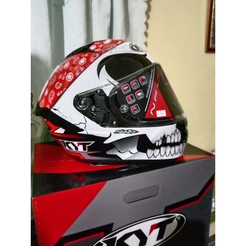 KYT NFR Pirate Dual Visor | Shopee Philippines