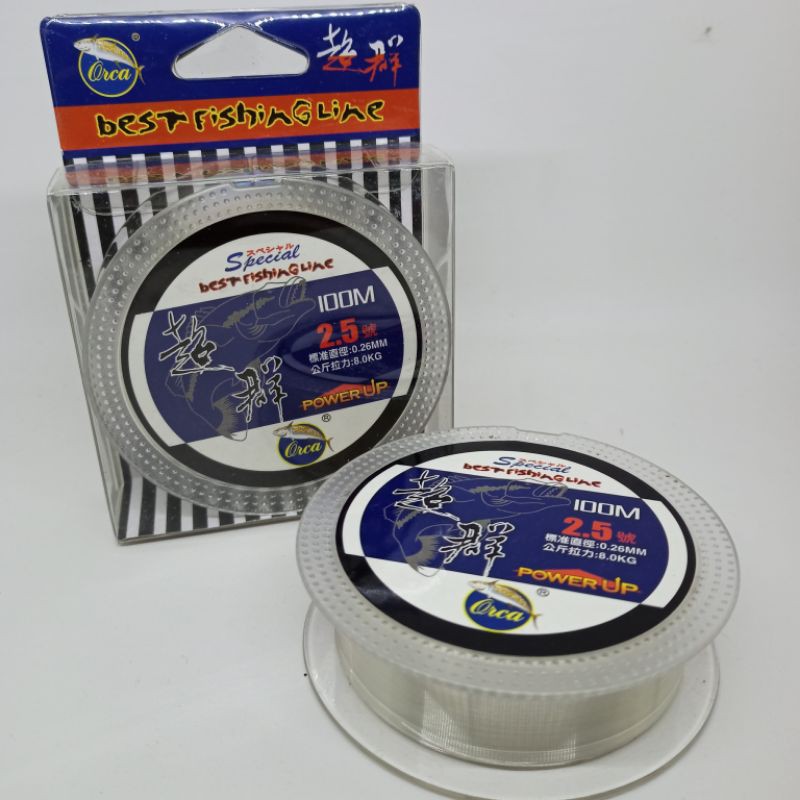 100m ORCA POWER UP String (Transparent) | Shopee Philippines