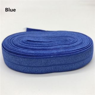 5yards 5/8 15mm Elastic Ribbon Gloss Fold Over Elastic Spandex Satin Band Elastic  Ribbon Ties Hair Accessories Lace Trim Sewing Notion