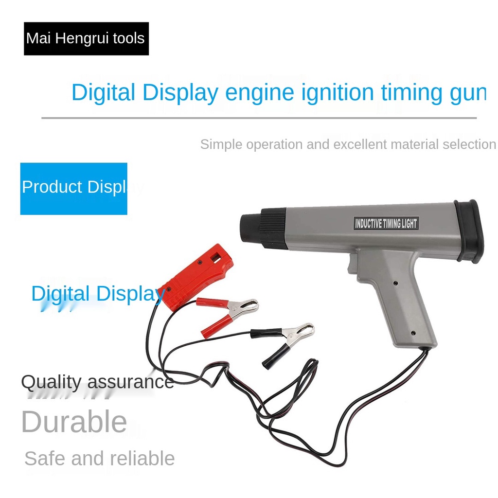 Digital Display Car Gasoline Engine Ignition Timing Gun Ignition Timing