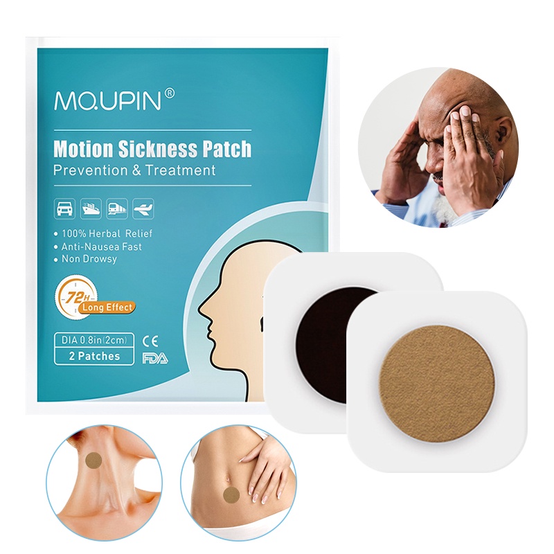 Medical Antimotion Sickness Patches Prevention and Treatment Relieve