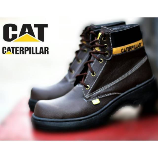 Caterpillar Men's safety Shoes Field Work Shopee Philippines