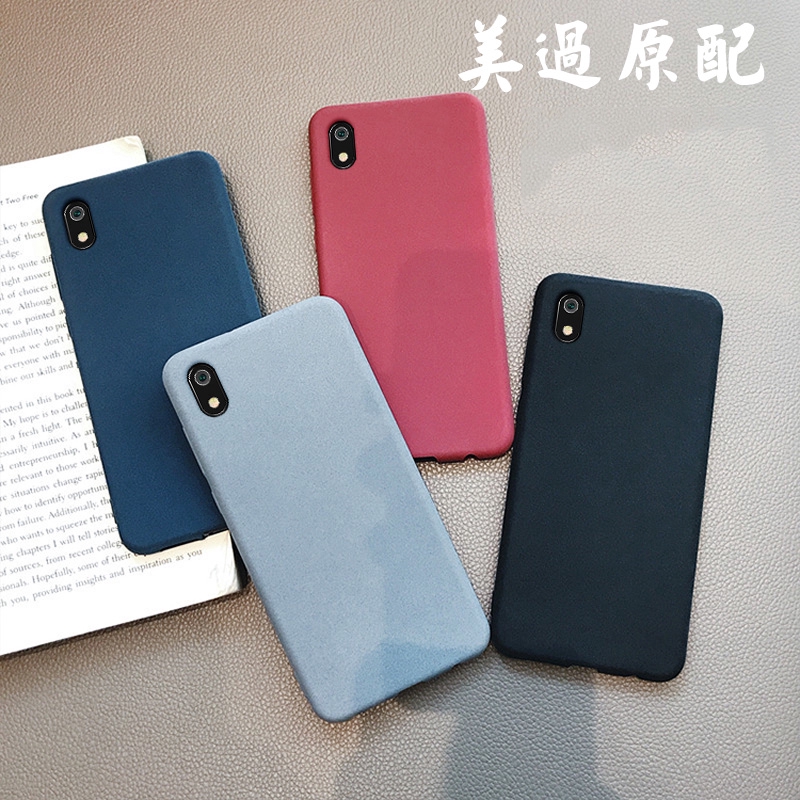 Xiaomi Redmi 7A Note Pro Note 7S Case Anti Fingerprint Matte Sandstone  Soft Silcone Phone Cover