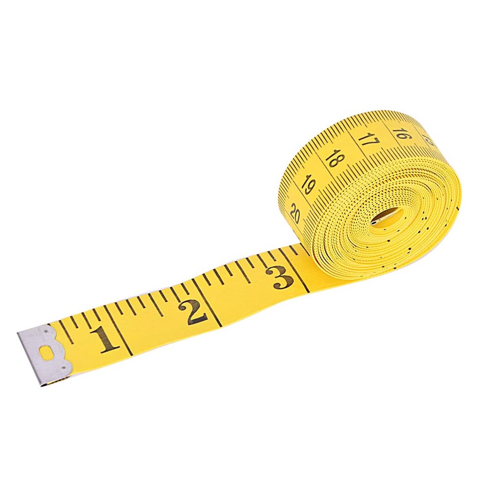 120 inch/300 cm double scale soft tape measure tailor cloth ruler body ...