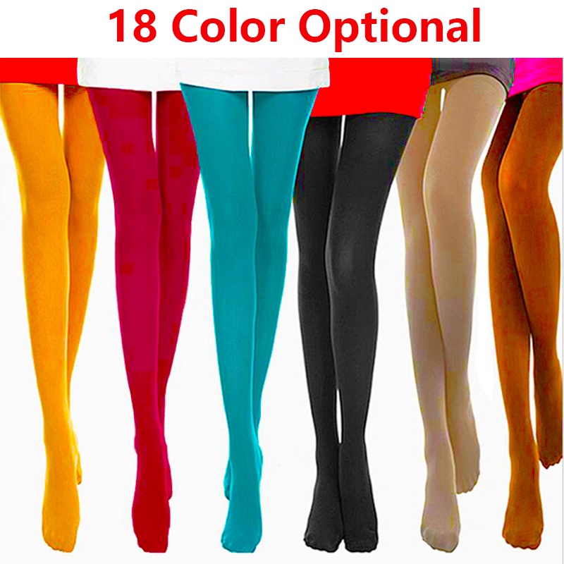 18 Color Women Fashion Cotton Tights & Pants + Stirrup Leggings ...