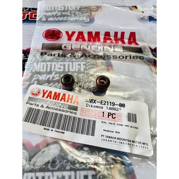 YAMAHA VALVE SEAL 2pc 5mm 5MXE211900 MIO/SPORTY/SOULTY/FINO