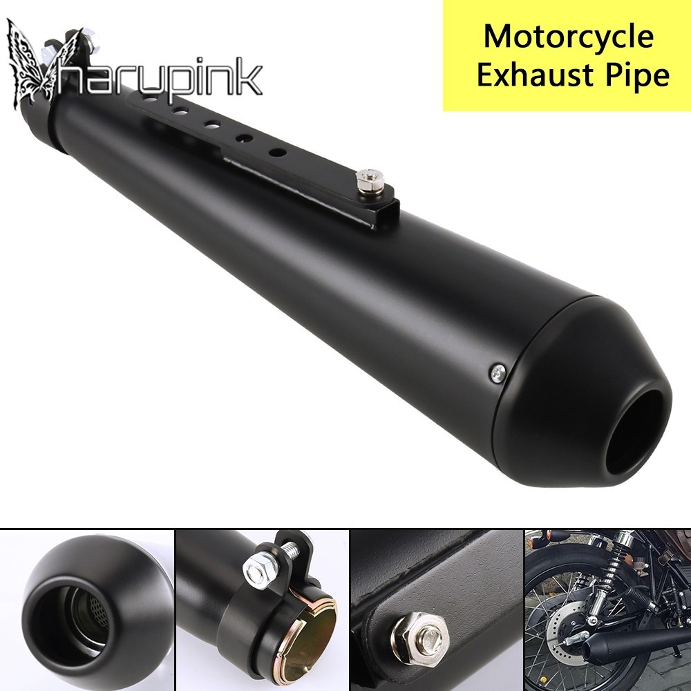 Exhaust Megaphone Cafe Racer Aluminum – AWBR