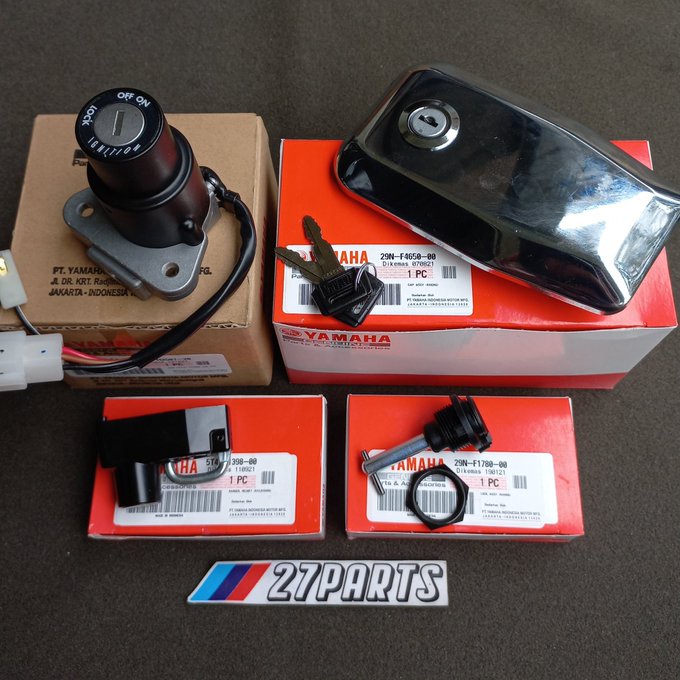 Key SET RX KING NEW One Key Four Hole YAMAHA ORIGINAL | Shopee Philippines
