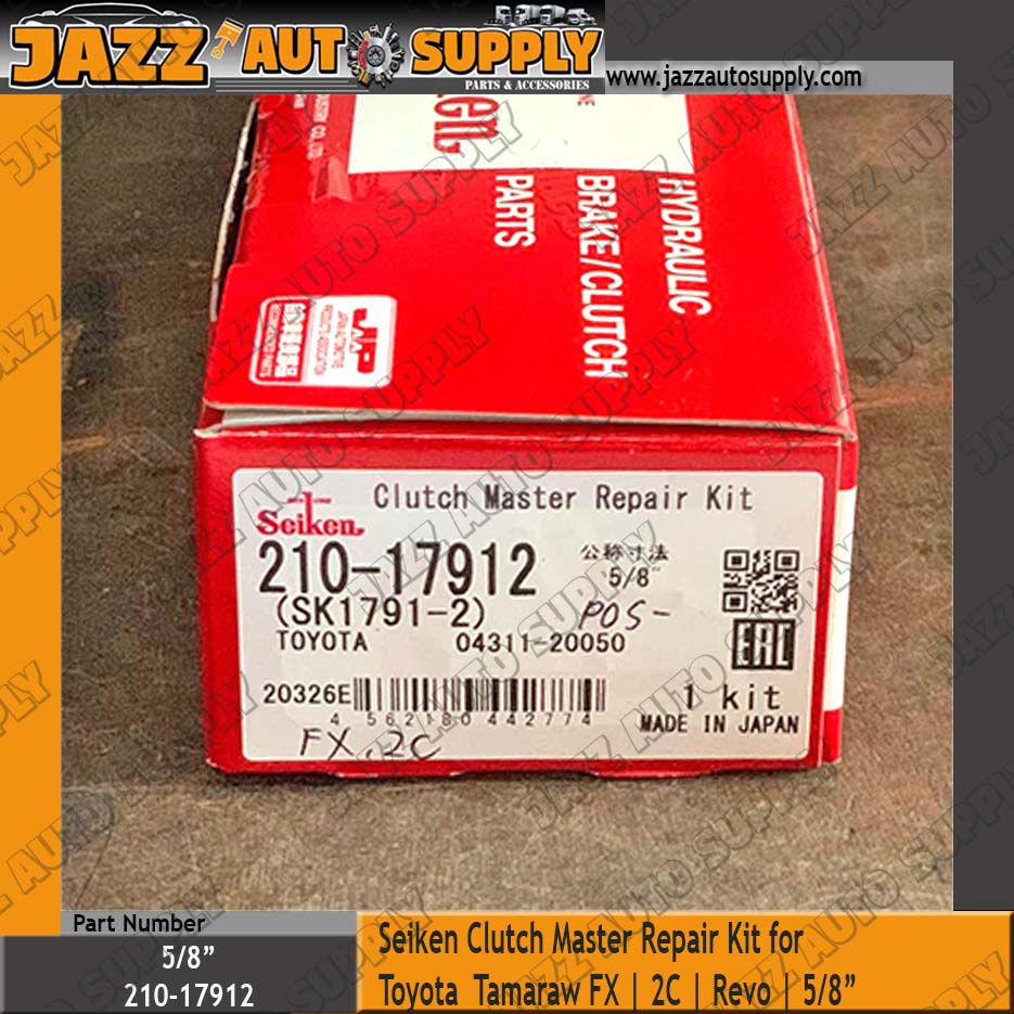 Seiken Clutch Master Repair Kit for Toyota Tamaraw FX 2C Revo 5/8