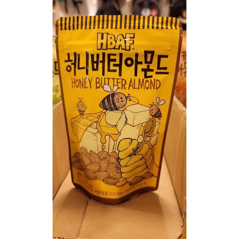 HBAF(Tom’s Farm)Almond different flavors (Honeybutter, Wasabi, Caramel