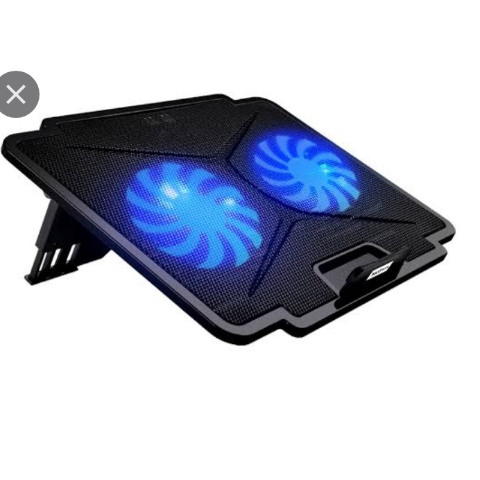 N99 Laptop cooling pad With 2 Large Fans For 14 17 Inch Laptop