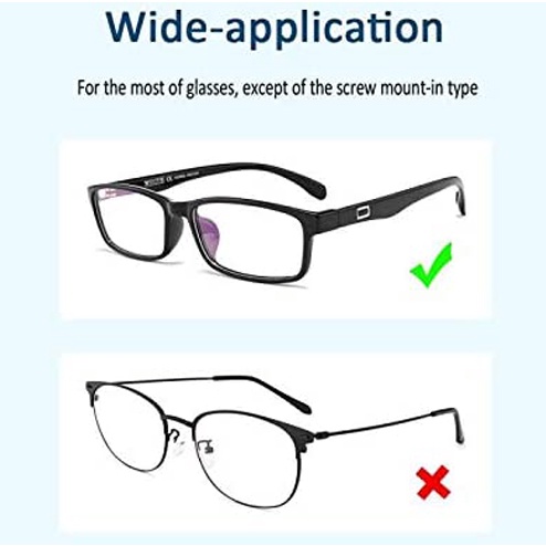 4pcs Eyeglass Nose Pads Soft Silicone Spectacles Brace Support Anti ...