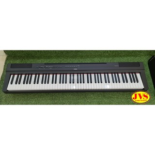  Yamaha P125 88-Key Weighted Action Digital Piano with Power  Supply and Sustain Pedal, White : Musical Instruments
