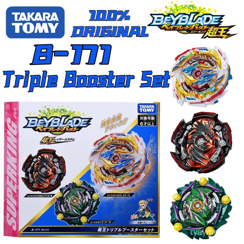 100% Original Takara Tomy Beyblade Burst B171 Superking B-171 Triple ...