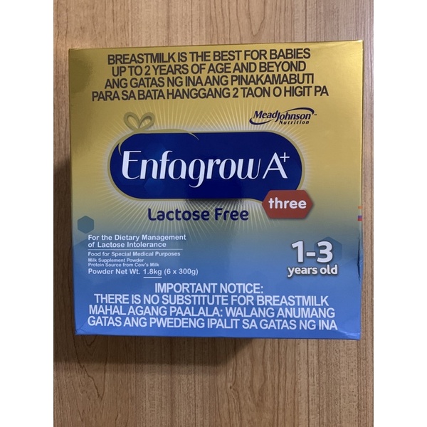 Enfapro store lactose free