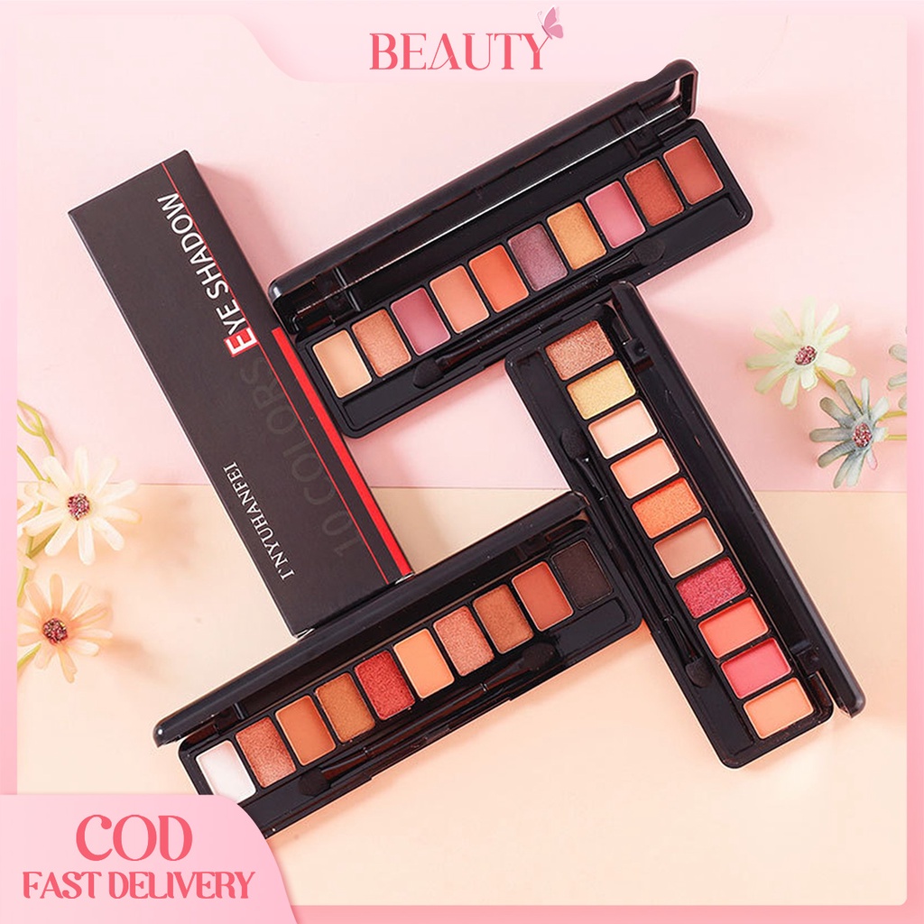 Eyeshadow Palette 10 Colors Matte Highlighter Blush Eyeshadow Palette