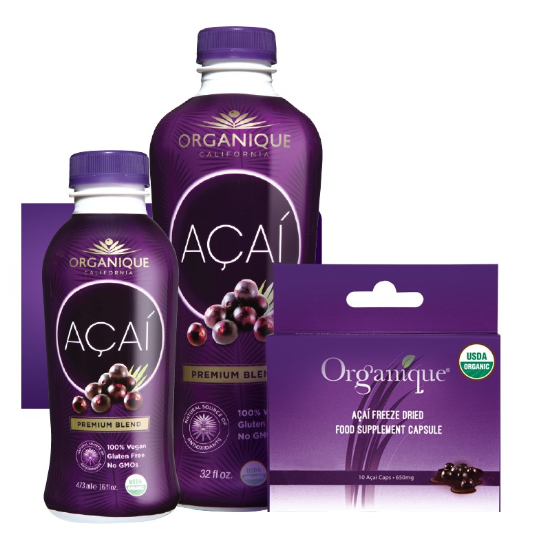 Organique Acai Berry juice Premium Blend Promotes Weight Loss Fights