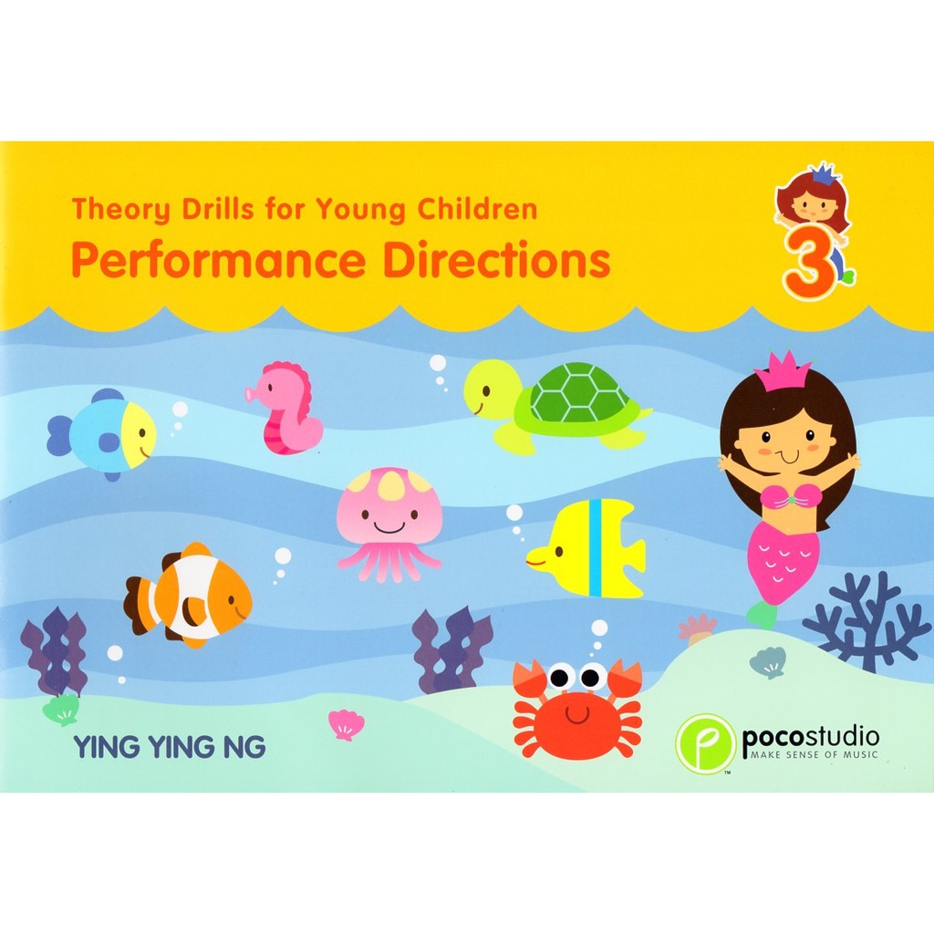 Theory Drills for Young Children 3 - Performance Directions | Shopee ...