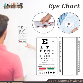 Snellen Eye Chart Eye Charts for Eye Exams 20 Feet 22 11 Inches