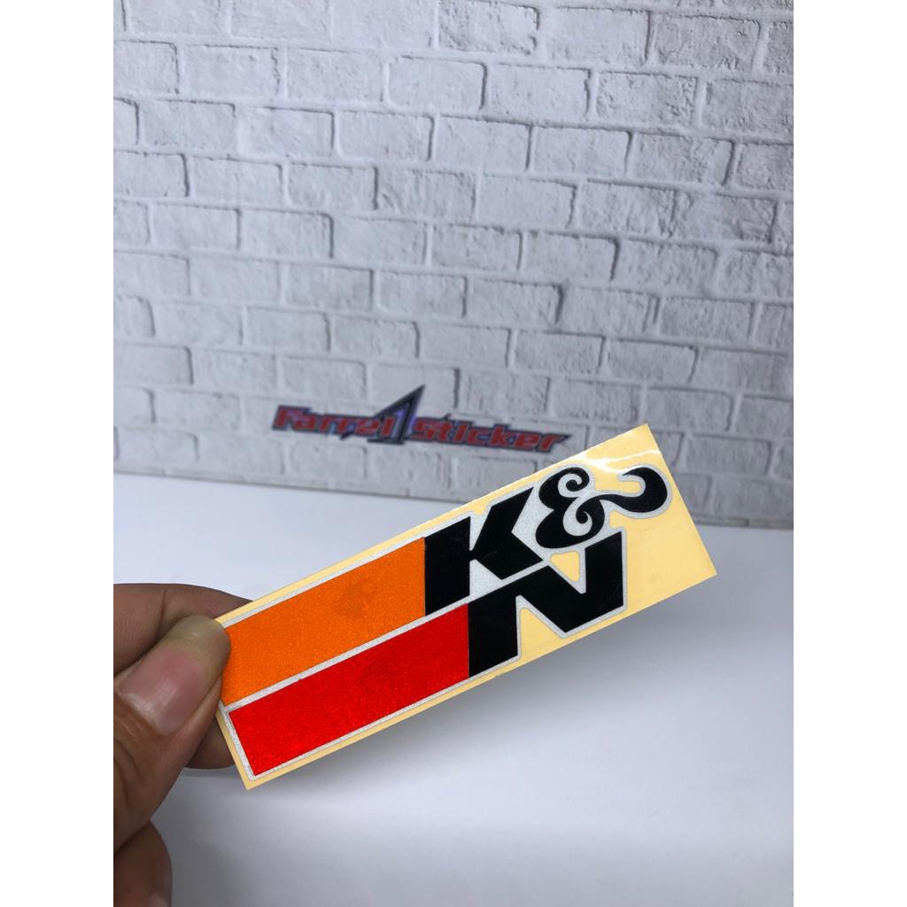 Kn sticker K&N LOGO sticker | Shopee Philippines