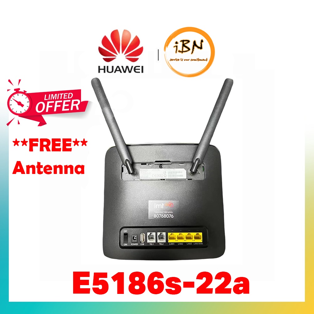 Huawei E5186 B528 B525 B529s23a home box 4G LTE *MOD* Modem CAT 6