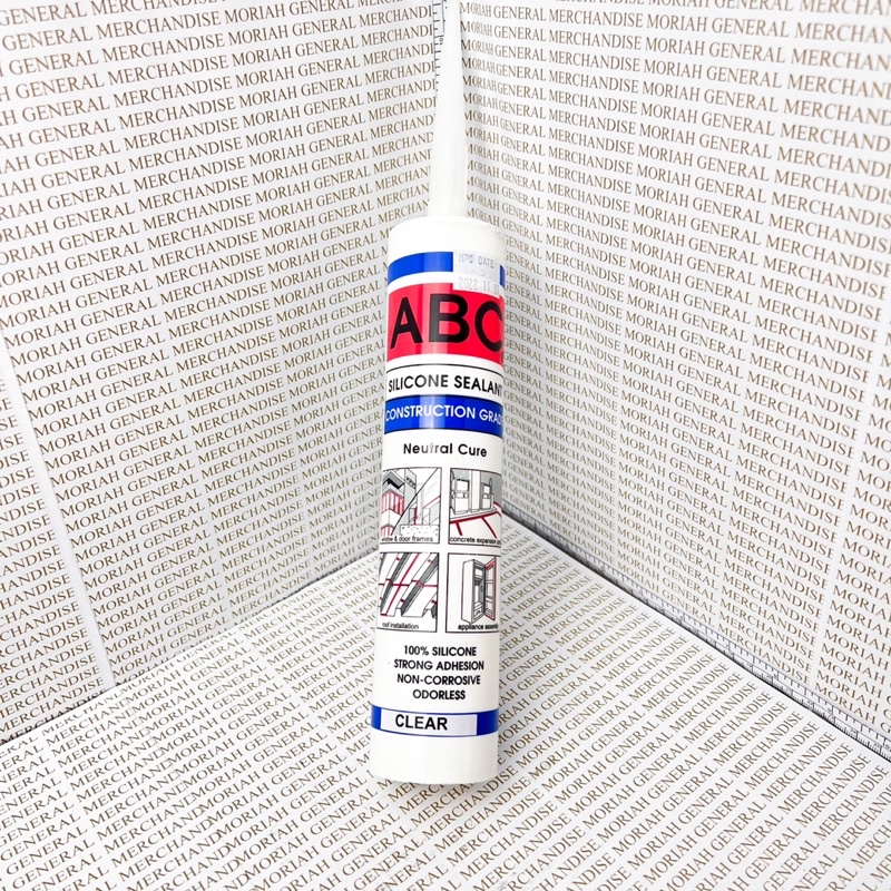 ABC SILICONE SEALANT CONSTRUCTION GRADE NEUTRAL CURE (CLEAR) Shopee