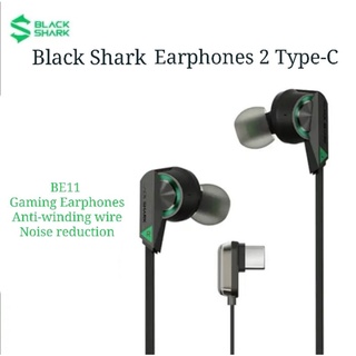 Earphone black shark type c new arrivals