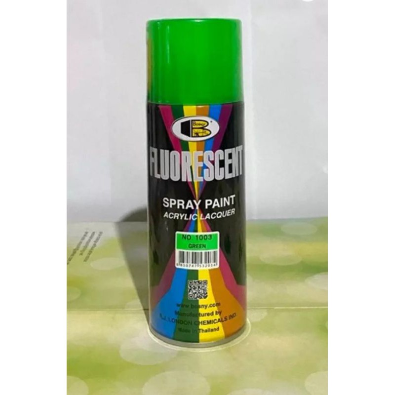 Bosny Fluorescent Spray Paint Green No. 1003 Shopee Philippines