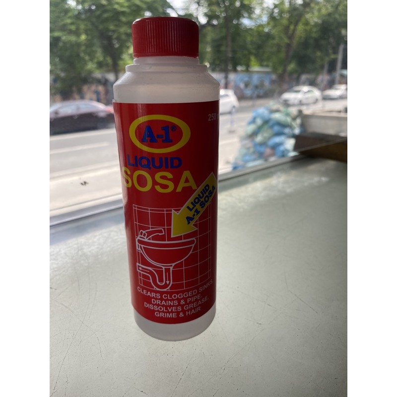Liquid Sosa 250mL for Clogged Sink Shopee Philippines