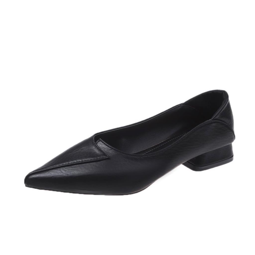 Chaussures Plates Briella Sole Senseability - Taille 6.5M - Noir - Polyuréthane - Neuf Avec Boîte