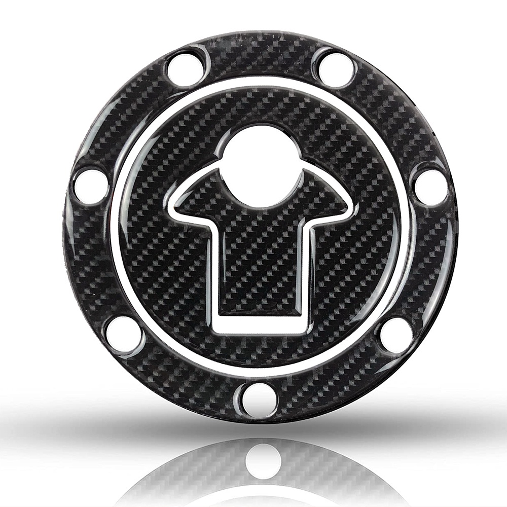 3D Carbon Fiber Fuel Tank Cap Sticker Waterproof Decals for KTM DUKE125