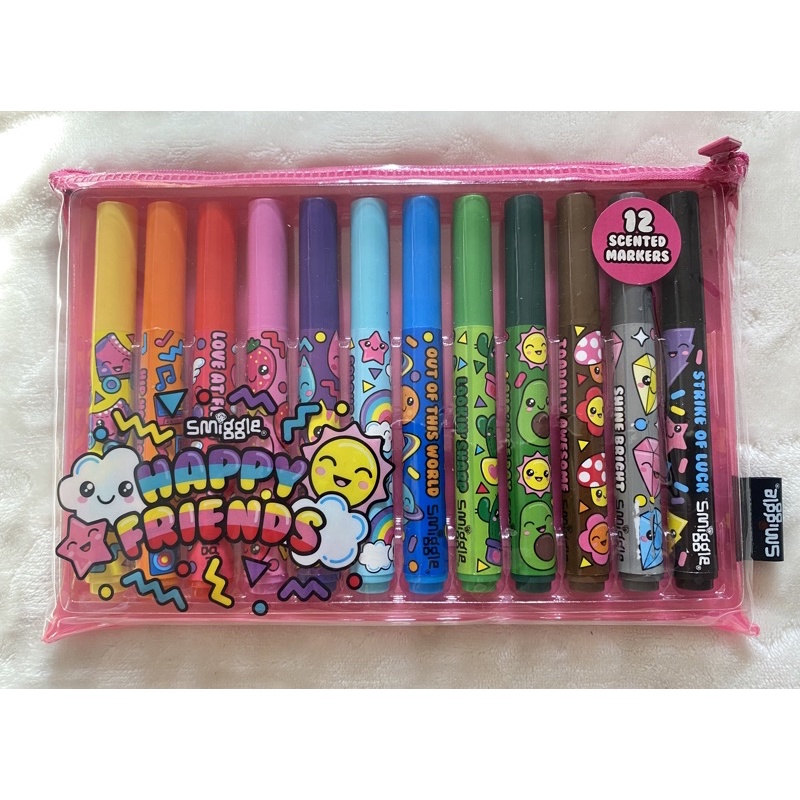 Smiggle happy friends markers | Shopee Philippines