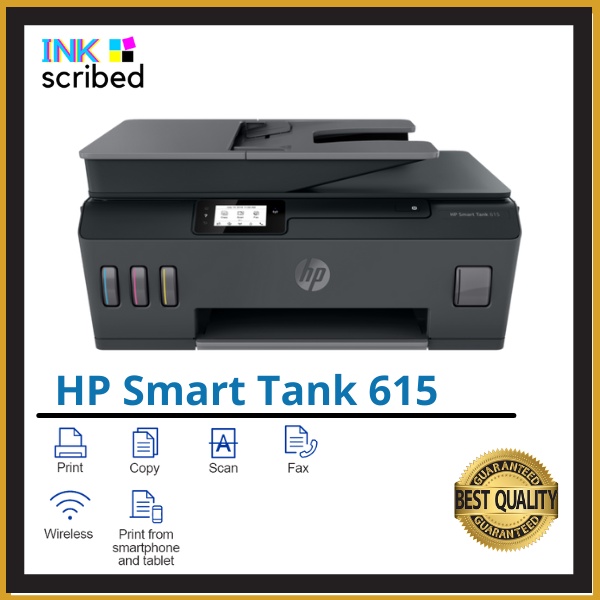 Hp Smart Tank 615 Wireless All In One Print Copy Scan W Fax And Adf Shopee Philippines 3522