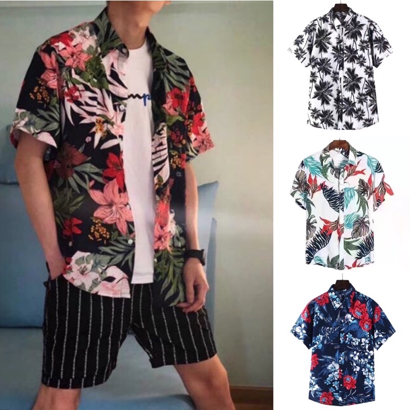 Polo hot sale hawaiian shorts