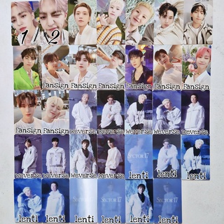 Shop seventeen sector 17 photocards for Sale on Shopee