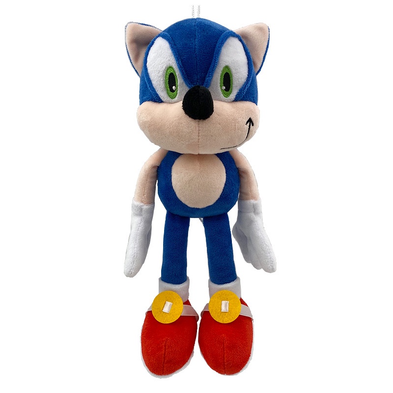 Ultrasonic Mouse Plush Toy Blue Sonic Cartoon Hedgehog Doll | Shopee ...