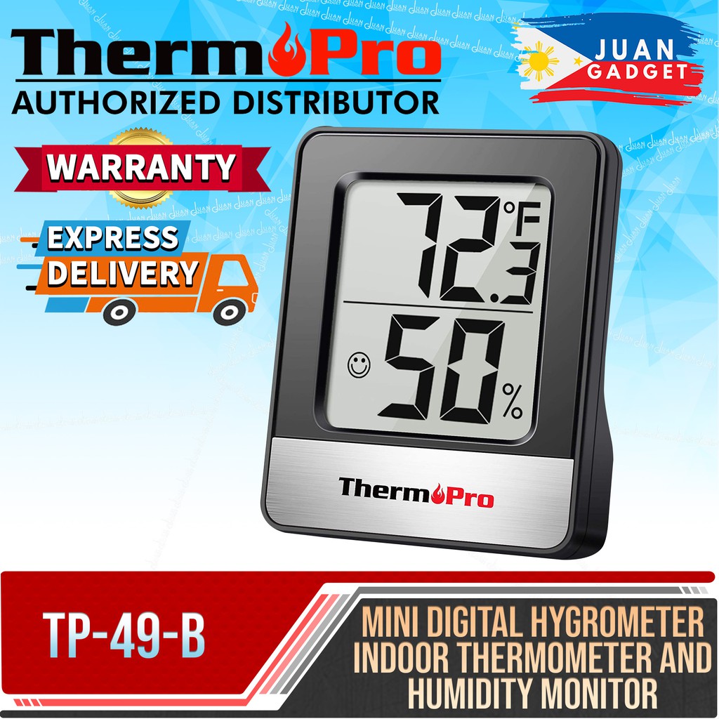 ThermoPro TP49W Indoor thermometer Humidity Temperature Gauge