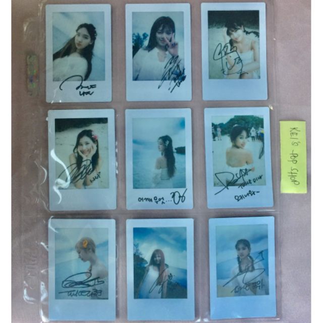 Twice Summer Nights Monograph Photocard Shopee Philippines