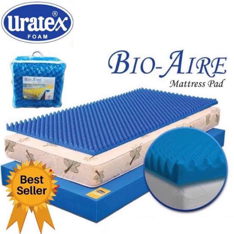 URATEX BIO AIRE EGG MATTRESS BACK CARE ANTI BED SORE AUTHENTIC Shopee