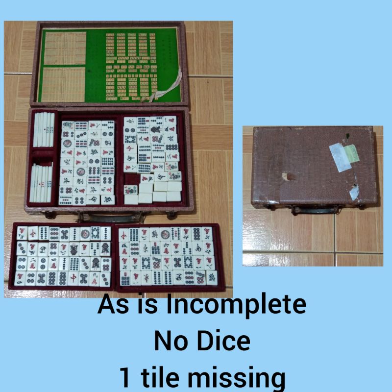 Senorita Mini Mahjong Set ( Japan Surplus ) | Shopee Philippines