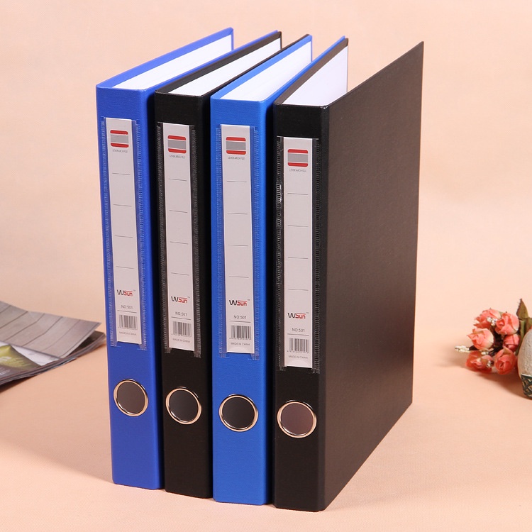 2 Ring Lever Type Arch File Folder A4 LONG SIDE CLIP THICK DURABLE